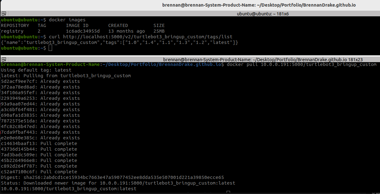 Docker cmd line